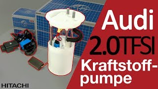 Kraftstoffpumpe beim TFSI EINFACH wechseln  Hitachi Astemo Aftermarket [upl. by Jacquetta]