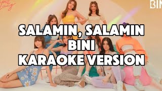 Salamin SalaminOriginal versionBiniKaraoke Version [upl. by Celin]