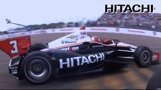 Collaboration between Hitachi and Penske Racing advances performance  Hitachi [upl. by Kapor]