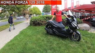 Krzysztof Honda 90 Honda Forza 125 2018 po liftingu opis przyspieszenie 060kmh100kmh vmax [upl. by Jacquetta319]