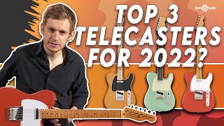 Top 3 Fender Telecasters for 2022 – Player vs Vintera vs American Pro II [upl. by Ahsii]