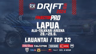 🔴 Drift SM LIVE  Lapua  TOP32 Lauantai 296 [upl. by Eilegna507]