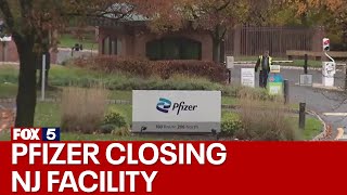 Pfizer closing facility in New Jersey [upl. by Eerdua]