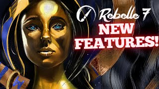 Rebelle 7 NEW Features The BEST traditional digital art software [upl. by Haig986]