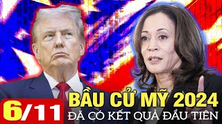 BẦU CỬ MỸ 2024 sáng 611 Cập nhật tin tức Diễn biến mới nhất [upl. by Paloma]