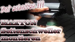 Golf 7 GTI Maxton Seitenschweller  Wie montieren   So baust DU sie an [upl. by Adnuhsal]