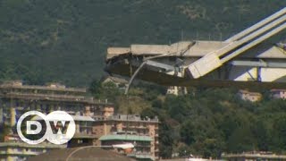 Italy bridge collapse Blame game intensifies  DW English [upl. by Ku]