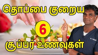 6 Superfoods That Help To Reduce Belly Fat  What To Eat To Lose Weight DrPSivakumar In Tamil [upl. by Boor]