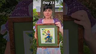 OriginalArt to represent Hope and Renewal after a damaging hurricane watercolorart watercolor [upl. by Ledda]