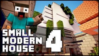 Minecraft  Small Modern House 4 amp RollerCoaster [upl. by Ringsmuth108]