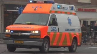 Ambulance 13165 VZA AmsterdamAmstelland [upl. by Lobell]