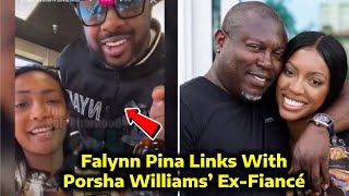 New Couple Alert Falynn Pina Links With Porsha Williams’ ExFiancé Dennis McKinley WATCH [upl. by Atinnek]