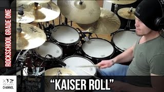 quotKaiser Rollquot Rockschool Grade 1  Dunx Drum School [upl. by Enitnemelc]