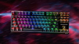 БЮДЖЕТНАЯ МЕХАНИЧЕСКАЯ КЛАВИАТУРА  Modecom Volcano RGB Lanparty [upl. by Clapp]