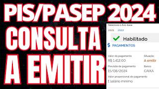 A EMITIR PISPASEP 2022 PARA SAQUE NO CALENDÁRIO 2024  LIBERADO OS PAGAMENTOS DO ANO SALARIAL 2022 [upl. by Powell741]