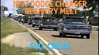 Dodge Charger Registry Meet Boerne TX1997Full Cruise [upl. by Atteroc]