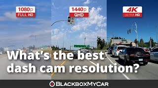 What’s the difference  1080P vs 2k vs 4k  Review  BlackboxMyCar [upl. by Beora]