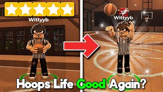 I Played Hoops Life AgainAnd Its Actually AMAZING [upl. by Nyleuqaj]