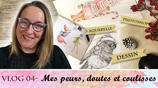 VLOG 4 Mes peurs mes doutes et coulisses avec Virginie Lucas Vinnylu Création [upl. by O'Toole]