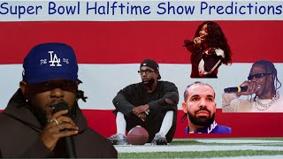 Kendrick Lamar Halftime Show Predictions [upl. by Ydal]