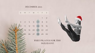 December 21st Live Pilates Class [upl. by Drallim974]