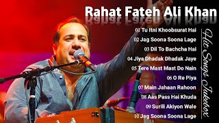 Best Of Rahat Fateh Ali Khan  Hindi Top 10 Hit Songs Of Rahat Fateh Ali Khan Latest Songs Jukebox [upl. by Atipul]