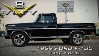 1969 Ford F100 2002 Ford Lightning Chassis Swap Supercharged 54 Part 4 of 6 V8 Speed amp Resto Shop [upl. by Laynad]