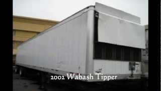 2002 Wabash Tipper Trailer 48x102quot [upl. by Encrata]