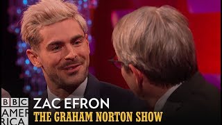 Zac Efrons Top Notch Movie Recommendations  The Graham Norton Show  BBC America [upl. by Anora569]