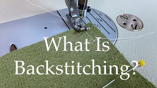 A Complete Guide On Backstitching And How To Use It In SewingDressmaking [upl. by Aihtniroc]