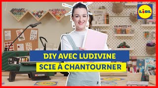 DIY 🖌️ Découvrez la scie à chantourner vendue le 2310 avec Ludivine  Lidl France [upl. by Naryb993]