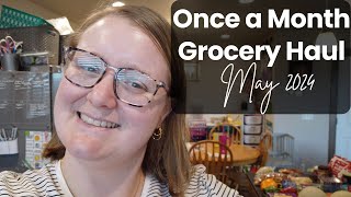 Once a Month Grocery Haul  May 2024  Family of 4  Costco Winco Walmart Smiths [upl. by Malamut860]