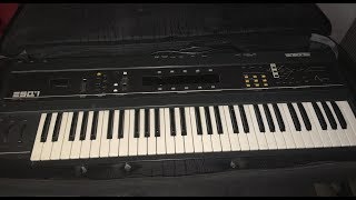 Repairing the Ensoniq ESQ1  Loving it [upl. by Yemrots]