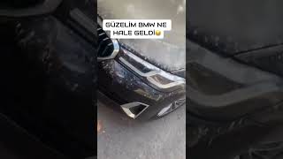 bmw G20 nin üzerine beton mikserinden harç döküldü 🥲 [upl. by Anahoj]