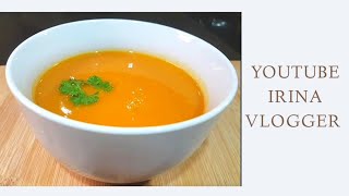 🥣 SOUPE de POTIRON tout SIMPLE la MEILLEURE recette 👩‍🍳 [upl. by Marielle667]