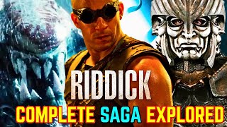 Riddick Saga  Furyans BioRaptors Necromongers amp Mud Demons  Complete Franchise Explored [upl. by Nwahsyd]