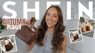 SHEIN AUTUMN HAUL 2024 🍂  ACCESSORIES BAGS FASHION BIKINIS [upl. by Anelim]