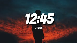 Etham  1245 Stripped  Lyrics🎶 [upl. by Ivek]