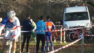 Cyclo  cross 2016 de Montbron Eymouthiers charente [upl. by Berti]