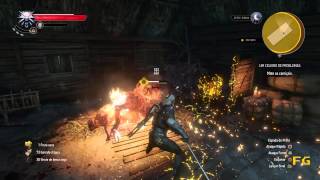 The Witcher 3  Missão Secundária  Um Celeiro com Problemas [upl. by Rennob]