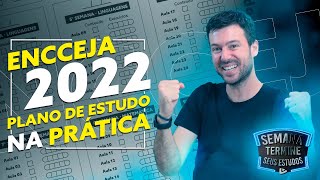 ENCCEJA 2022  Plano de ESTUDO na PRÁTICA [upl. by Kreiker]