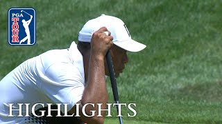 Tiger Woods’ Highlights  Round 3  Quicken Loans 2018 [upl. by Gerdy553]