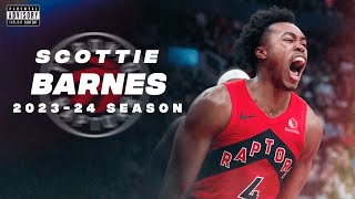 Best of Scottie Barnes so far 🔥  202324 NBA Season [upl. by Aikahs]