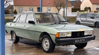 Premier lavage en 10 ans  Peugeot 604 V6 Ti PRV [upl. by Dicky]