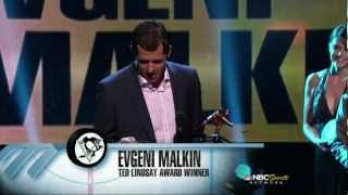 2012 NHL Awards Show Part 3 Ted Lindsey Jack Adams Jennings Hockey [upl. by Niwdla112]