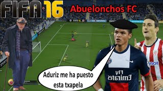 ABUELONCHOS FC  Thiago Silva ponte una txapela  FIFA 16 UT Ultimate Team [upl. by Swayder]