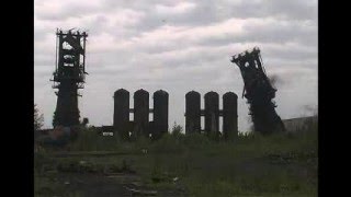 Bethlehem Steel now ArcelorMittal Plant 3 demolition East Chicago IN [upl. by Raji]