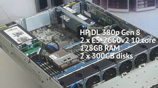 HP Proliant DL380p G8 Generation 8 [upl. by Hahsi]