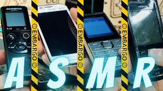 OLD SMARTPHONES 📱☎📳 ASMR BUTTONs [upl. by Strader369]