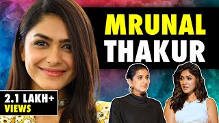 Mrunal Thakur opens up about Love Success Sita Ramam amp Body Shaming  Karishma Mehta  Ep 77 [upl. by Olson]